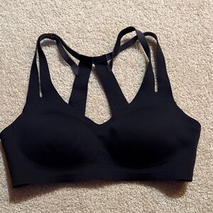 Brooks Black Strappy Sports Bra